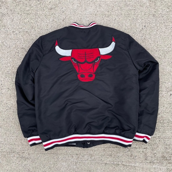 Chicago Bulls Lavine Number 8 Black Bomber Jacket - Picture 8 of 8